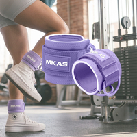LADYGLOW Nouveau design, couleur tendance, sangles de cheville pour fitness, accessoires pour machines à câbles, sangles de cheville pour la gym
