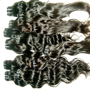 Hot Sale Remy Hair Model 31 Indian Remy Virgin Hair <b>Extensions</b> Machine Double Weft Weave 100g All Colors Suitable - Product Image 1
