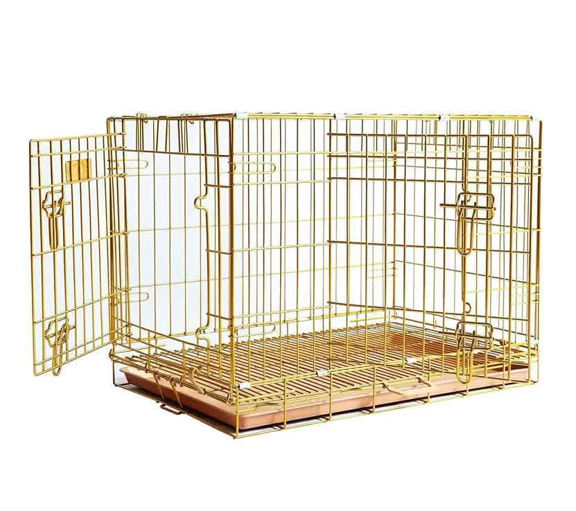 Penna metallica con filo di recinzione per animali da fattoria gabbia per cani in metallo gabbia per cani senza gabbie e casse per cani