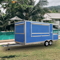 Camion alimentaire multifonctionnel galvanisé à vendre Concession Food Trailer Best Designed Mobile Winery Food Trailer for Sale Chips
