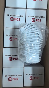 कारखाने थोक प्रमाणित एन149 श्वासयंत्र Fp2 nr डिस्पोजेबल धूल फेस मास्क - Product Image 5