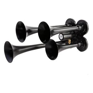 Kaion 4 Trompet Lucht Hoorn Krachtige 150db Luid Universele 12V/24V Voor Trein Auto Vrachtwagen Vrachtwagen Boot Suv Coaxiaal Gemaakt Plastic - Product Image 1