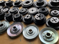 Suku Cadang Mesin OEM ZCEC 4BT3.9 6BT5.9  Pulley Crankshaft Alur Ganda, Pulley AC, Pulley Sabuk / Sheave / Pulley