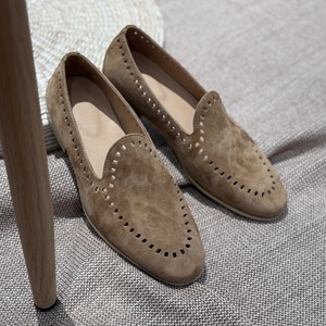 Nouvelles baskets décontractées pour hommes printemps-été, en cuir, faites à la main, respirantes et polyvalentes, pour la détente - Product Image 2