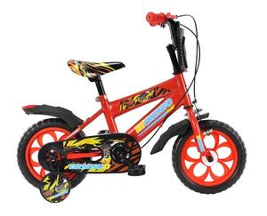 12 Zoll Kinderfahrrad Basikal <span class=keywords><strong>Budak</strong></span>, Rennrad für Jungen mit Stützrädern, Kettenschutz und Schutzblechen für 3 bis 5 Jahre - Product Image 1