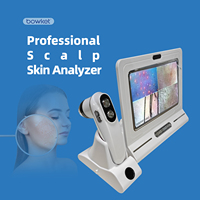 Analyseur de cuir chevelu et de follicules pileux Bowket, machine d'analyse de la peau, technologie de topographie 3D pour usage domestique, acné, pigmentation