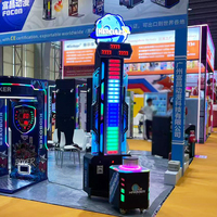 King of Hammer pour testeur de force, machine de jeu d'arcade de frappe au marteau en bois, jeu de rédemption de tickets pour centres de jeux