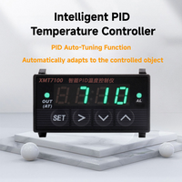 Instrument de contrôle de température intelligent en plastique industriel certifié CE, affichage LED, OEM/ODM XMT-7100