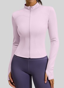 Women's <b>Yoga</b> <b>Jacket</b> & Tops-Lightweight Seamless Breathable High Elastic Quick Dry Slimming for Fitness Running Cycling - Product Image 6