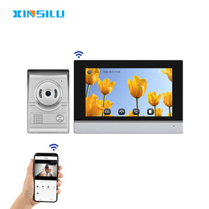 <span class=keywords><strong>Interphone</strong></span> vidéo intelligent de haute qualité avec application Tuya, caméra de vision nocturne 1080P, écran tactile, résistant à l'eau - Product Image 2