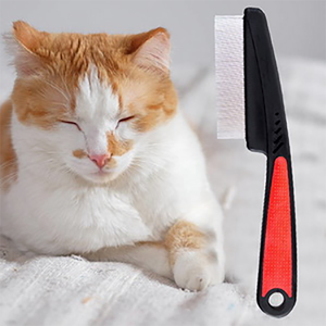 KingHon Anti <b>Flea</b> Short Dog <b>Comb</b> Stainless Steel Pet Hair Remover Brush Pet Grooming Tools <b>Cat</b> Products - Product Image 4