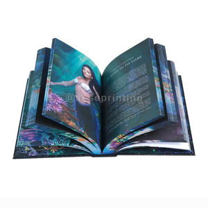 중국 인쇄 공장 사용자 정의 인쇄 하이 퀄리티 양장 책 스프레이 가장자리 인쇄 친환경 - Product Image 3