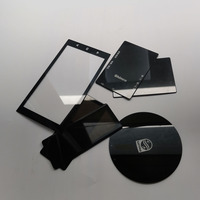 Feuille acrylique OEM PMMA/Plexiglas, matériau acrylique, couvercle de fenêtre LCD, panneau d'affichage avant en plastique PMMA de 1 mm, lentille