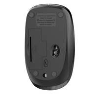 Souris sans fil USB BAJEAL M2 Mini, 1200 DPI, optique 2.4G, 3 boutons, design ergonomique pour les deux mains, compatible ordinateur portable/ordinateur de bureau, garantie 12 mois