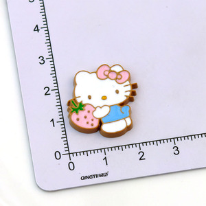 <b>Hello</b> <b>Kitty</b> Strawberry Plastic Hair Clips Diy Jewelry <b>Accessories</b> For Gift - Product Image 4