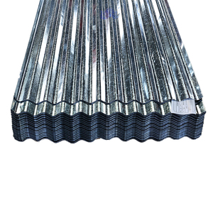 Гофрированные кровельные листы 26 калибра 28 калибра, оцинкованная стальная листовая металлическая кровля, цена - Product Image 2