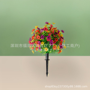Rama de Flor de Jazmín Artificial, Plástico Blanco, 30cm-100cm, Decoración de Interiores - Product Image 4