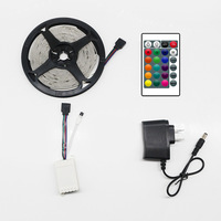 Kit de Bande LED RVB 5050 Étanche en Gros, 5m 10m, avec Alimentation, Ruban LED 16,4 Pieds (5m 10m), Kit de Bande Lumineuse LED RVB SMD 5050