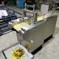Cortador de ciruelas secas de pasas en cubitos de alta calidad, fácil de operar, azufaifo, palmera, dátiles, mango, albaricoques, kiwi, maquinaria de corte de papaya