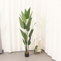 Plantes artificielles Oiseau de paradis de haute qualité pour la décoration intérieure, l'aménagement de centres commerciaux et la décoration de mariages et de fêtes