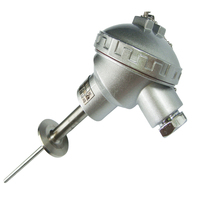 Boîtier de jonction terminal Nd 1,5 pouce étanche sanitaire à triple bride pour sonde RTD Pt100 capteur de température sortie NPN précision 0,5°C