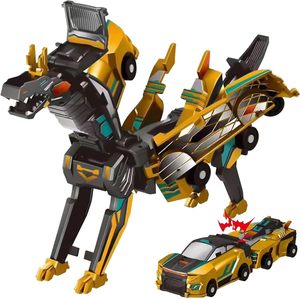 <span class=keywords><strong>Robot</strong></span> transformable 2 en 1, <span class=keywords><strong>dragon</strong></span> mécanique, <span class=keywords><strong>jouet</strong></span> de voiture, <span class=keywords><strong>robot</strong></span> de déformation magnétique éducatif, <span class=keywords><strong>jouet</strong></span> de voiture dinosaure - Product Image 3