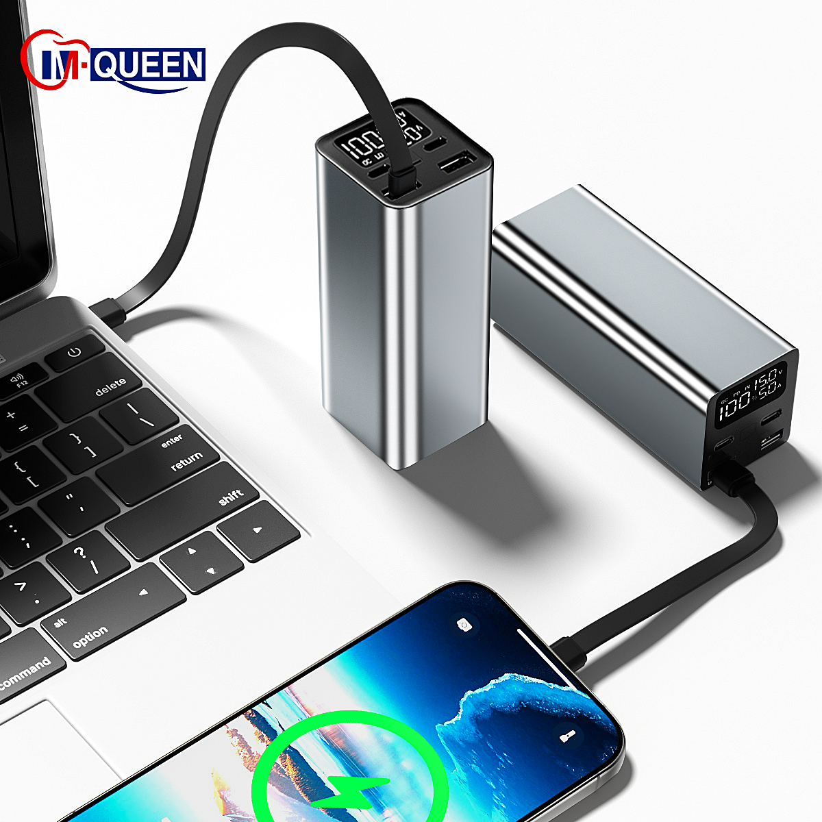 Pineng USB Power Bank - 20000mAh High Capacity & LED Display