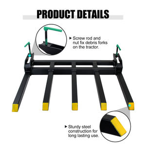 Fourches à pince pour tracteur Fourches à débris pour godet - Product Image 3