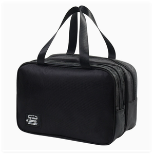 Sac de voyage pour articles de toilette portables en plein air, trousse de maquillage pour femmes, sac de natation pour hommes avec séparation sec-humide, tissu Oxford tendance - Product Image 2
