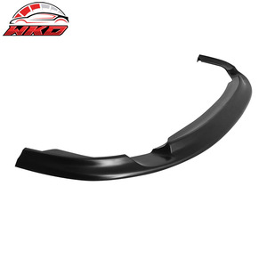 Fits for Honda Civic 1999-2000 FM Style Front Bumper Lip Unpainted Black - Product Image 4