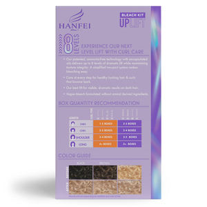 Kit de décoloration semi-permanente Interbeauty Dark Lovely Uplift, crème, développeur, tonique, couleur longue durée, haute qualité, <span class=keywords><strong>cheveux</strong></span> blonds - Product Image 5
