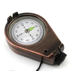 Outdoor navigation hardcover compass quality metal movement compass