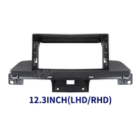 Meihua 12,3 pouces Android Lecteur DVD portable pour tableau de bord de voiture avec aide à la marche arrière, kits de façade de tableau de bord Canbus pour Buick Velite6 2019-2022