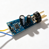 Microphone à condensateur cardioïde 25 mm pour batterie et grosse caisse avec support, professionnel pour diffusion en direct et enregistrement vocal, 48V