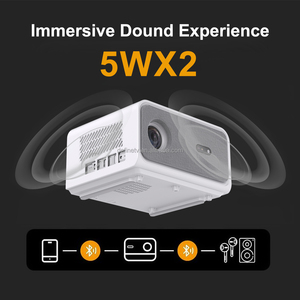Projecteur Smart TV 4K Android 14 avec WiFi, 1200 ANSI Lumens réels, moteur scellé sans poussière, mise au point automatique, design portable - Product Image 3