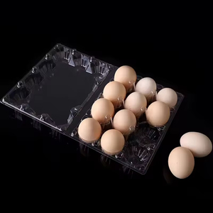 Bandeja <span class=keywords><strong>de</strong></span> Plástico para Huevos <span class=keywords><strong>de</strong></span> Gallina, <span class=keywords><strong>de</strong></span> 4 a 30 Huevos, Transparente, para Venta al por Mayor - Product Image 4