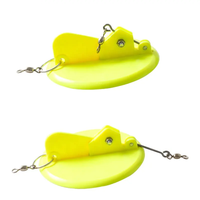 Nieuwe Draagbare 107/124Mm Verstelbare Trollen Schijf Duiker Diepe Duiker Plastic Dipsy Vissen Duiker Marlijn/Makreel Zoutwater Vissen