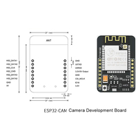 Module de développement ESP32-Cam WiFi avec module caméra OV2640