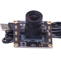 Módulo de cámara de vídeo Micro USB de 32mm 1080P PS5268 HD sin distorsión de 95 grados para PCBA para PC y PS