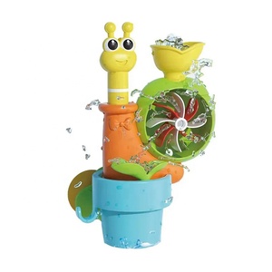Juguete de Agua para Bañera de Bebé, Divertido Caracol con Rueda de Agua, Rociador de Agua, Juguete de Ducha para <span class=keywords><strong>la</strong></span> <span class=keywords><strong>Hora</strong></span> <span class=keywords><strong>del</strong></span> Baño con Ventosa - Product Image 1