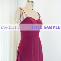 Robes de demoiselle d'honneur longues et violettes sur mesure TEENYEE, grandes tailles, robes de soirée formelles pour femmes, robes de mariage, vente en gros d'usine