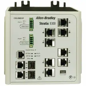 AB Rockwell 1783-RMS10T Stratix 8300 10-port Ethernet Switch