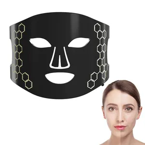 Color Light Therapy Silicone Face Mask LED Face Facial Beauty Mask For Facial Skin Care