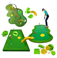 Meilleur rapport qualité-prix : Filet de chipping professionnel pour gazon, portable, intérieur/extérieur, marqueur de trajectoire de swing, True Strike, action de divot, en plastique de qualité