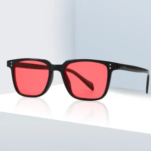 Neue Rechteckige Herren Vintage-Sonnenbrillen Herren-Sonnenbrille Markendesign-Spiegel Retro-Sonnenbrille Oculos De Sol