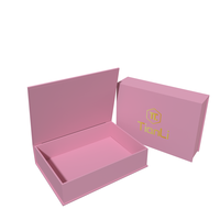 Emballage cadeau personnalisé pour la Saint-Valentin, boîte cadeau magnétique, emballage cadeau en carton pliable, boîte cadeau en papier blanc magnétique de luxe