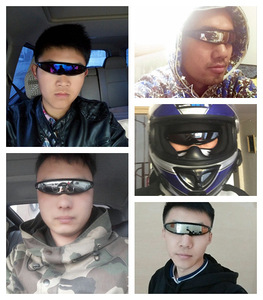X-men Individuality Ciclismo <span class=keywords><strong>Gafas</strong></span> <span class=keywords><strong>de</strong></span> Sol para hombres Lente <span class=keywords><strong>de</strong></span> espejo <span class=keywords><strong>Gafas</strong></span> láser Viaje a prueba <span class=keywords><strong>de</strong></span> viento <span class=keywords><strong>Gafas</strong></span> <span class=keywords><strong>de</strong></span> Sol para mujeres Robots <span class=keywords><strong>Gafas</strong></span> - Product Image 3