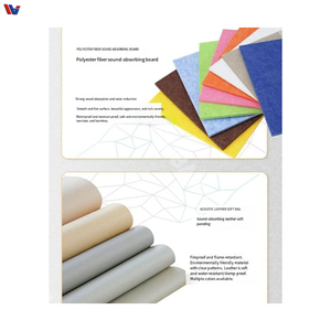 Panel Acústico Moderno de Fibra de Poliéster de Bajo VOC con Diseño Gráfico para Reducción de Ruido en Estudios de Grabación de Música Clásica Italiana - Product Image 5