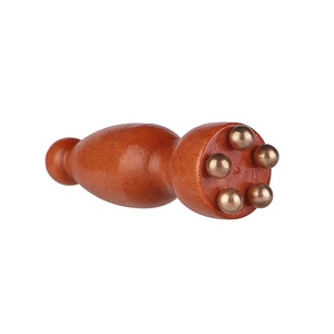 Peigne de massage des méridiens en forme de <span class=keywords><strong>petite</strong></span> graine de lotus, masseur facial en laiton, instrument de beauté, stylo d'acupression pour les yeux, portable pour le soin de la peau du visage - Product Image 5
