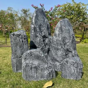 Fabriek Custom Rotstuin Glasvezel Sculptuur Rekwisieten Nep Steen Voor Fun Park Dierentuin - Product Image 5